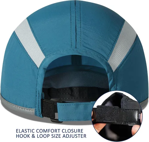Miniatura 3 de GADIEMKENSD Sombrero reflectante plegable para exteriores, diseño sin estructura, protección solar UPF 50+, sombreros deportivos para mujeres