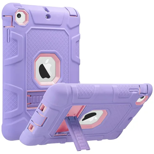 Miniatura 16 de ULAK Funda para iPad mini 1 2 3, Funda protectora de tres capas resistente a prueba de golpes con soporte para iPad mini 2, 1ª 2ª 3ª