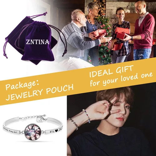 Miniatura 7 de G-Ahora BT Army Jewelry Crazy Army Girl Bracelet Kpop BT Bangtan Boys Bracelet Gift For BT Fans