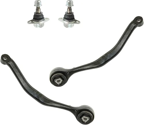 Miniatura 48 de TRQ Brazo de control delantero superior e inferior con rótula juego de 4 piezas compatible con Land Rover Range Rover 2003-2012