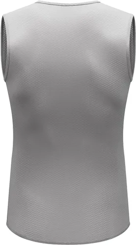 Miniatura 3 de Przewalski Camiseta interior de ciclismo sin mangas para hombre, de secado rápido, chaleco de capa base de bicicleta, transpirable, camisetas