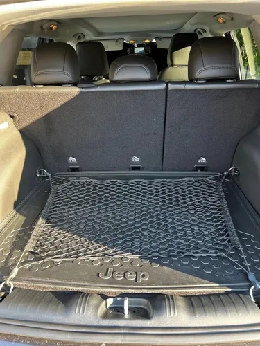 Miniatura 7 de Red de carga organizadora de maletero trasero para Jeep Renegade 2015-2023 – Red de carga estilo piso para SUV – Organizador de maletero de coche