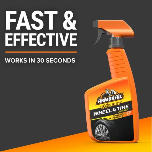 Miniatura 3 de Armor All Extreme - Limpiador de ruedas y neumáticos, espray limpiador de ruedas de automóvil, 24 onzas líquidas