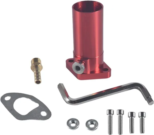 Miniatura 5 de Tubo de admisión CNC de entrada de tubo de distribución para carburador VM24 PWK24 para motor Predator 212cc 196cc 6.5hp GX160 GX200 CT200U BT200X