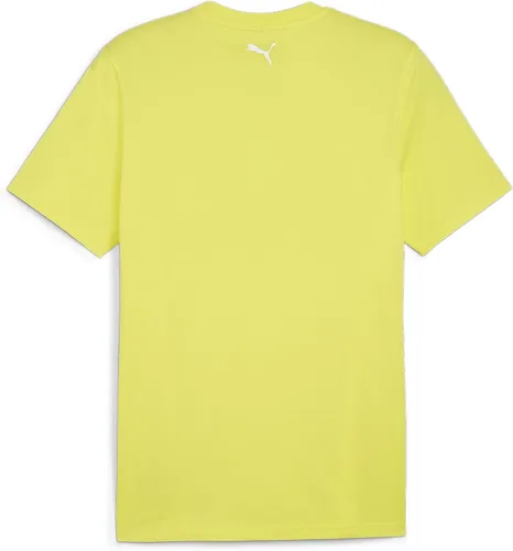 Miniatura 5 de PUMA Mens Scuderia Ferrari Race Tonal Shield Crew Neck Short Sleeve Casual Tops Casual