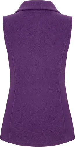 Miniatura 2 de SeSe Code Chaleco de forro polar ligero con cremallera frontal y bolsillos para mujer