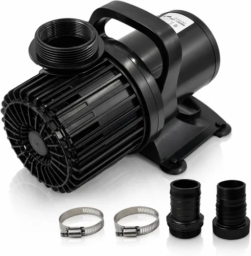 Miniatura 15 de HALF OFF PONDS Bomba de agua sumergible, bomba de estanque de 2,000 GPH con cable de alimentación de 33 pies y cabezal máximo de 18 pies, bomba