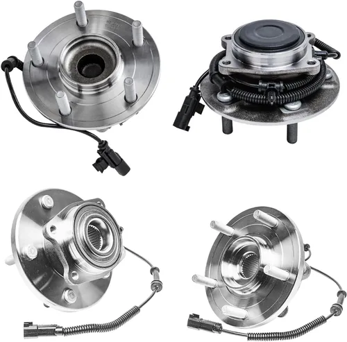 Miniatura 170 de Detroit Axle - Kit de nudillos de dirección delantera izquierda para Ford Edge Lincoln MKX 07-10, cojinete de rueda del lado del conductor, nudillo