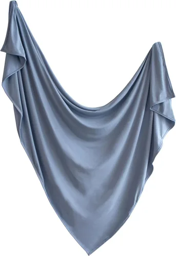 Miniatura 16 de mushie Manta elástica para bebé, extra suave y ajuste cómodo, 47 x 47 pulgadas (sol)