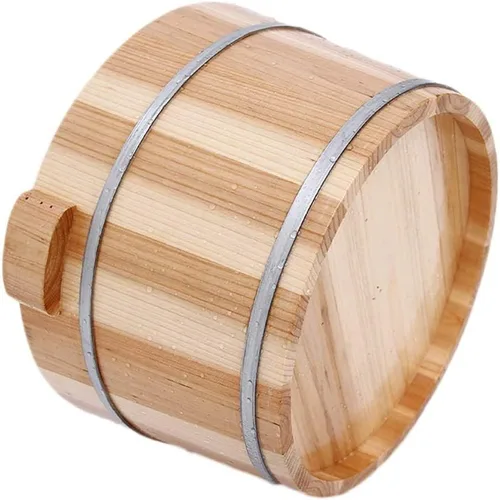 Miniatura 6 de Katzowen Barril de baño de pies, Masaje magnético bañera de pie de madera, Masajeador de baño de spa de pies para el hogar