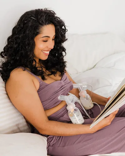 Miniatura 6 de Kindred Bravely Sublime Bamboo Lounge & Sleep Pumping Bra Sujetador para dormir con manos libres
