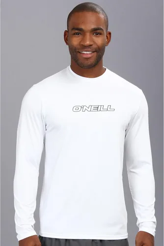 Miniatura 3 de O'Neill Camisetas de protección solar O'Neill Basic Skins UPF 50+ Camiseta de manga larga para hombre Blanco