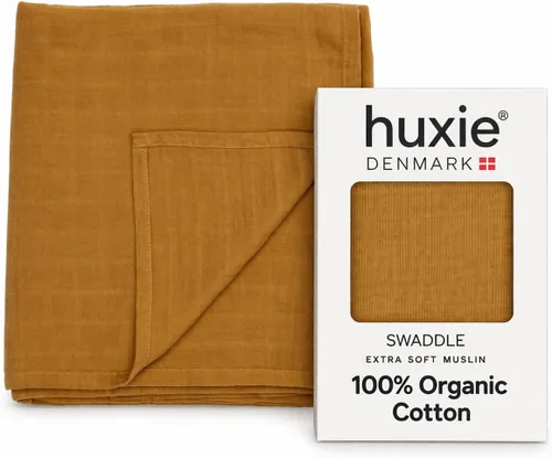 Miniatura 19 de Swaddle - 100% algodón orgánico - Mantas de muselina para recién nacido, 47 x 47 pulgadas (corazones verdes)