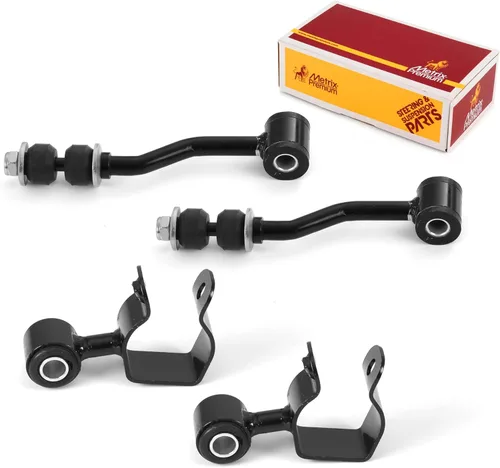 Miniatura 14 de Metrix Premium Piezas de Chasis - Kit de 4 Piezas de Enlace de Barra Estabilizadora Delantera y Trasera Compatible con Mercury Mariner 2009-2011