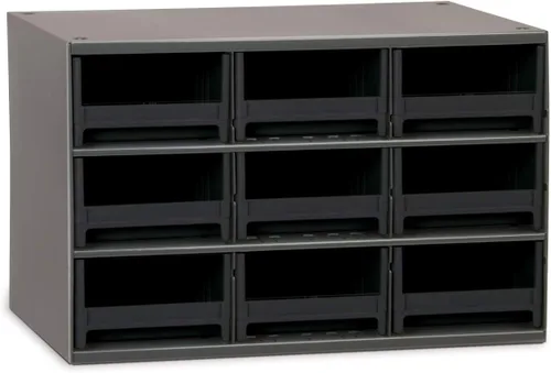 Akro-Mils Gabinete de almacenamiento de acero para garaje, gabinete organizador de metal para piezas pequeñas, herramientas, clavos, tornillos,