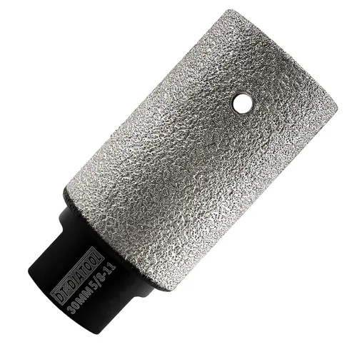 Miniatura 15 de DT-DIATOOL Dedo de diamante/broca de fresado de diámetro 1 "(25 mm) para agrandar o reparar agujeros de azulejos de porcelana, piedra superficial
