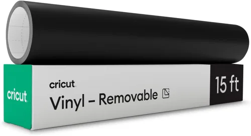 Miniatura 15 de Cricut - Vinilo removible de alta calidad, amarillo brillante (12 x 15 pies), sin residuos, fácil de quitar hasta 2 años, perfecto para proyectos