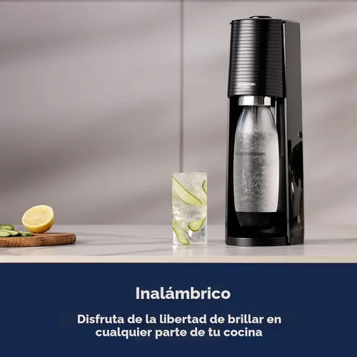 Miniatura 3 de SodaStream - Máquina de agua con gas Terra - KIT DE INICIO - Elaborador de agua con gas con CO2 y Bubly Drop - Ecológico, sin necesidad
