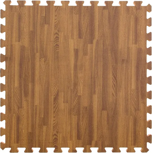 Miniatura 11 de IncStores baldosas de madera blanda de 2' x 2' con bordes 5/8" - Roble oscuro