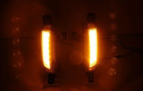 Miniatura 8 de HIGH FLYING Luz antiniebla delantera LED DRL luces diurnas para Suzuki Vitara Escudo 2015-2018