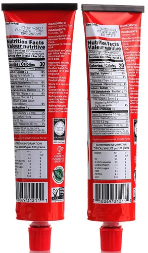 Miniatura 3 de Tuscanini Tubo de pasta de tomate, 7.05 onzas, fabricado con tomates italianos de primera calidad