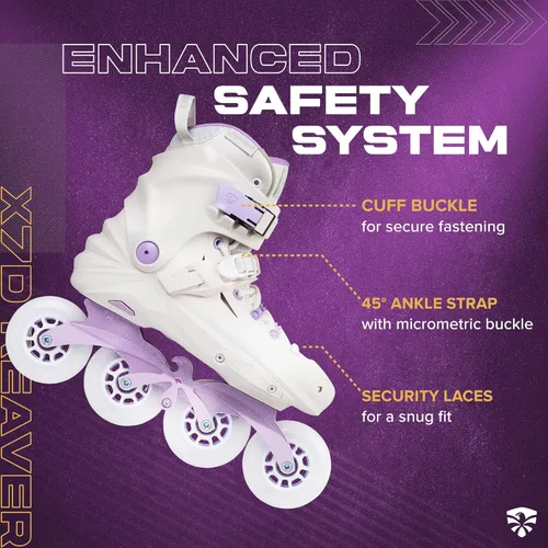 Miniatura 3 de Flying Eagle X7D Reaver - Patines en línea para adultos para hombres y mujeres, patines en línea para exteriores, patines para adultos, Freeskates