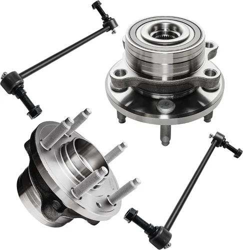 Miniatura 260 de Detroit Axle - Kit de nudillos de dirección delantera izquierda para Ford Edge Lincoln MKX 07-10, cojinete de rueda del lado del conductor, nudillo