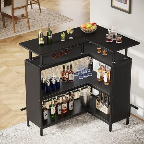 Miniatura 5 de LITTLE TREE Home Bar Unit Mini Licor Mesa Gabinete