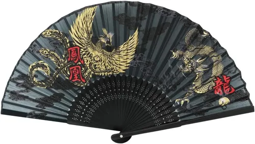Miniatura 10 de Terra Distribution Abanico Plegable [Importación de Japón] Abanicos de Mano para Mujer Plegables, Abanico Japonés, Diseño Único, Bambú Hecho a Mano