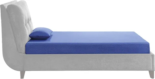 Miniatura 8 de Lexicon Cantus - Juego de colchón de espuma viscoelástica con gel de 7 pulgadas, tamaño individual, color azul