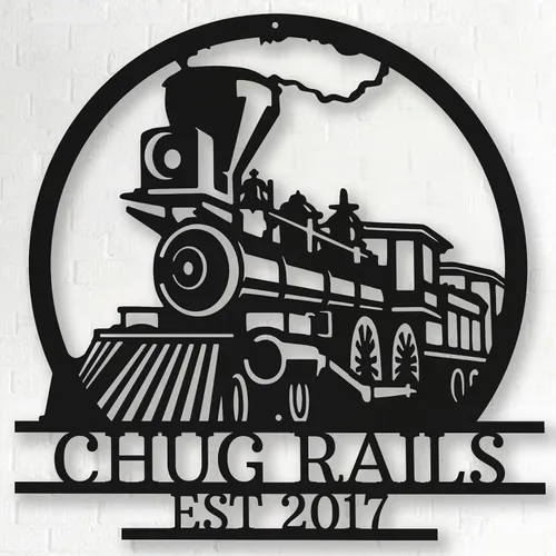 Miniatura 53 de Letrero de metal personalizado con nombre de camión, semirremolque, arte de pared para valla de garaje, patio, decoración al aire libre, letrero