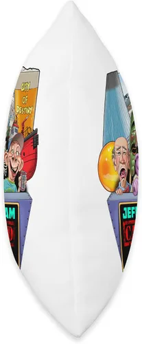 Miniatura 2 de JEFF DUNHAM Tacoma, WA (2023) - Almohada de 16 x 16 pulgadas, multicolor
