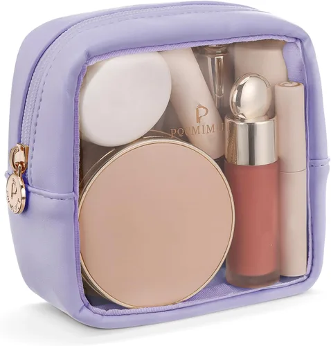 Miniatura 16 de Pocmimut Mini Bolsa de Maquillaje, Bolsa de Maquillaje Transparente para Viaje, Bolsa de Aseo Personal, Monedero, Accesorios para Coche, Cosas