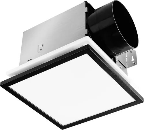 Miniatura 7 de Tech Drive Ventilador de baño con luz de 50 CFM 1.0Sone No necesita acceso al ático, ventilación de baño muy silenciosa y ventilador de escape