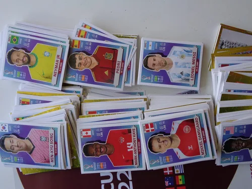Miniatura 3 de PANINI World Cup Qatar 2022 - Colección completa de 670 calcomanías + álbum , blanco