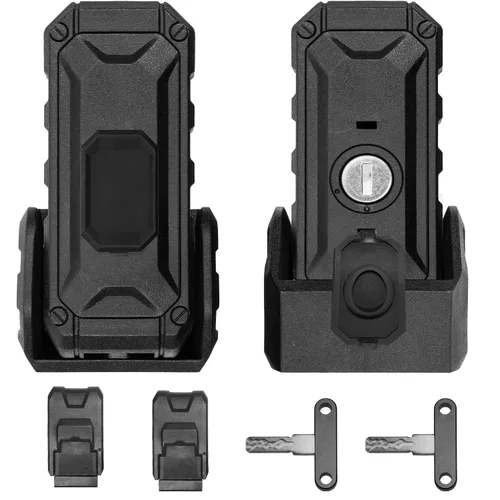 Pestillo de capó de bloqueo con llaves, pestillo de capó para Jeep Wrangler JK/JKU 2007-2017, accesorios antirrobo, resistente al polvo y al agua,