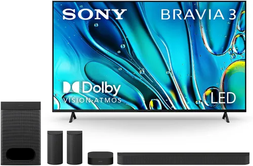 Miniatura 15 de Sony - Televisor BRAVIA de 43 Pulgadas 4K Ultra HD con 3 LED, Smart TV (K-43S30) Modelo 2024 + Barra de Sonido BRAVIA Theater Bar 6 de 3.1.2 canales