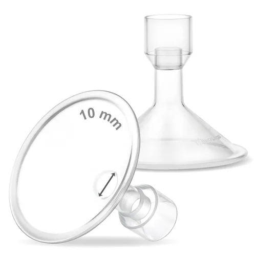 Miniatura 11 de Maymom MyFit - Protector de pecho grande con diseño de dos piezas de 1.102 in para extractores de leche Medela; ideal para brasier manos libres;