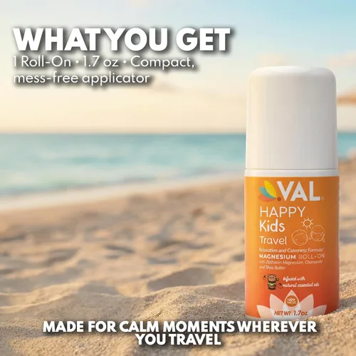Miniatura 8 de VAL Happy Kids Travel - Roll-On de magnesio (1.7 oz)