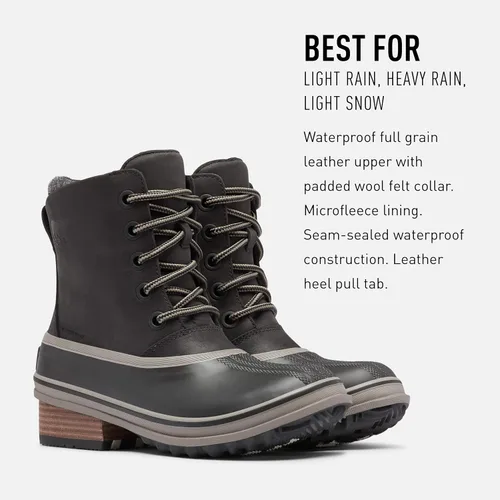 Miniatura 3 de Sorel Encaje Slimpack III para mujer, lluvia y nieve, resistente al agua, Nieve