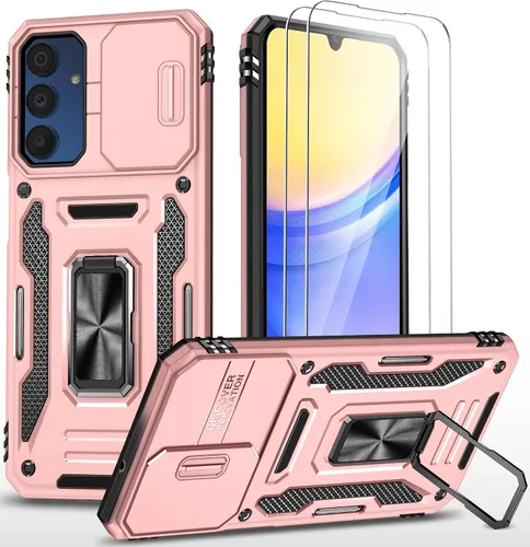 Miniatura 23 de Funda para teléfono Samsung Galaxy A15 5G, [protección contra caídas de grado militar de 15 pies]