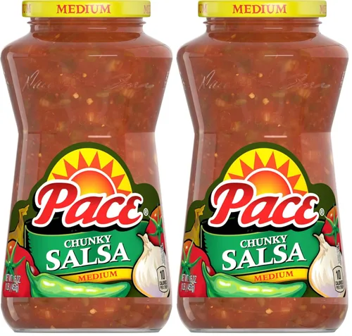 Miniatura 26 de Pace Salsa mediana gruesa con bajo contenido de sodio, tarro de 16 onzas