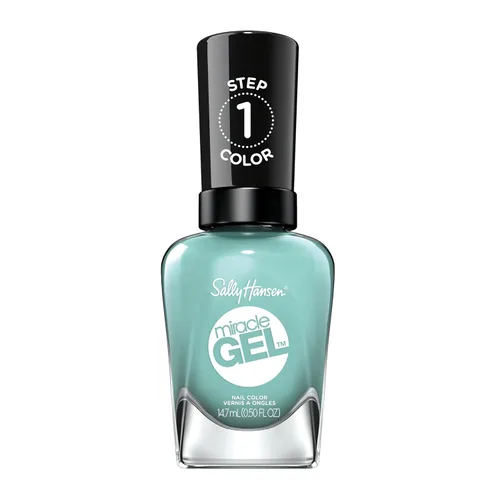 Miniatura 35 de Sally Hansen Miracle Gel Neons Esmalte de uñas de calidad de salón Fórmula similar a gel, sistema de dos pasos, no necesita luz UV, larga duración