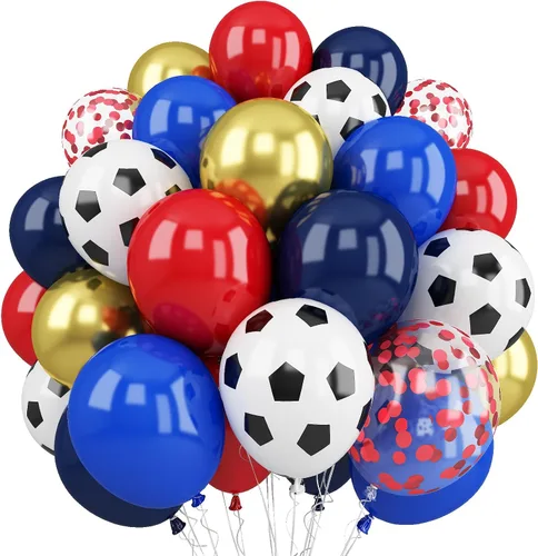Miniatura 14 de Globos de látex blanco dorado rosa claro, 35 piezas