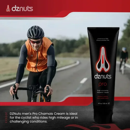 Miniatura 5 de dznuts Men's Pro Chamois Cream, Anti -Chafing Cream for Saddle Sores, Chafing, Rubbing, Inner Thighs Friction for Cyclists, Runners, Triathletes