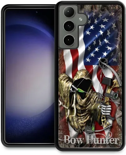 Miniatura 20 de DJSOK Funda compatible con Samsung Galaxy S22 Ultra, diseño con patrón de parachoques trasero, esquinas reforzadas antiarañazos, caver de TPU suave