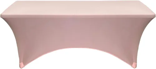 Miniatura 2 de YOUR CHAIR COVERS - Fundas rectangulares de elastano para mesa de 6 pies, mantel ajustado para eventos de boda, decoraciones de patio, tela elástica