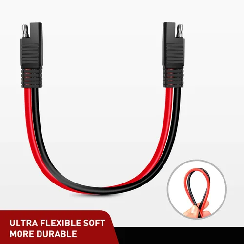 Miniatura 5 de Nilight Arnés de desconexión rápida de calibre 10 y 2 pines, cable de plomo de bala de conector SAE resistente