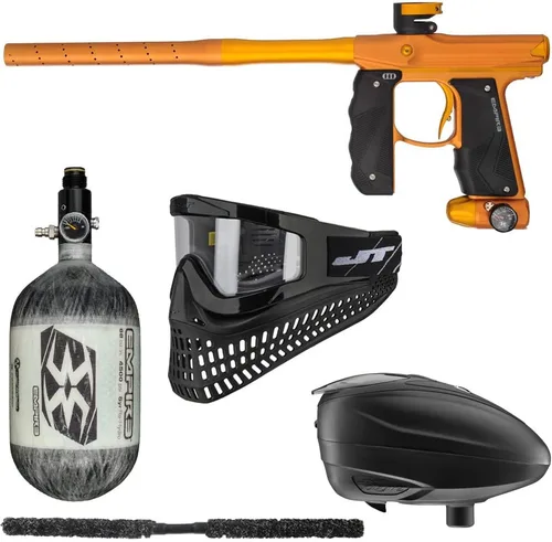Miniatura 8 de Action Village Empire Mini GS TP Ultimate - Kit de pistola de paintball Polvo Negro/Polvo Azul Oscuro
