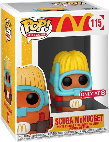 Miniatura 2 de Funko Pop Ad Icons McDonalds Scuba McNugget Figura (edición especial)